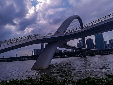 广州珠江两岸一路风景美景