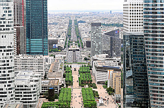 新凯旋门,商务区,巴黎,法国,欧洲