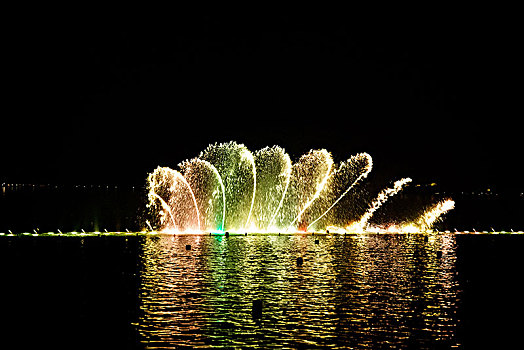 杭州西湖,音乐喷泉