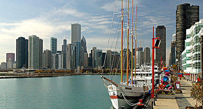 海军码头,市区,芝加哥,美国