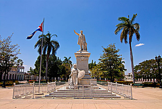 历史,市场,地点,西恩富戈斯,古巴,加勒比