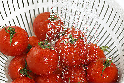 西红柿,洗,滤器