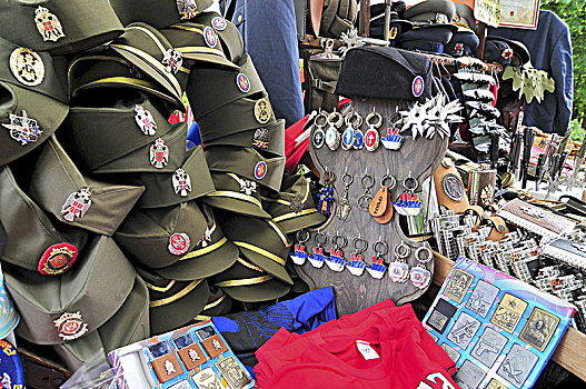 传统,帽子,纪念品,塞尔维亚,贝尔格莱德