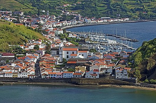 港口,城镇,亚述尔群岛,葡萄牙