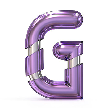 紫色,宝石,金属,核,字体,字母g