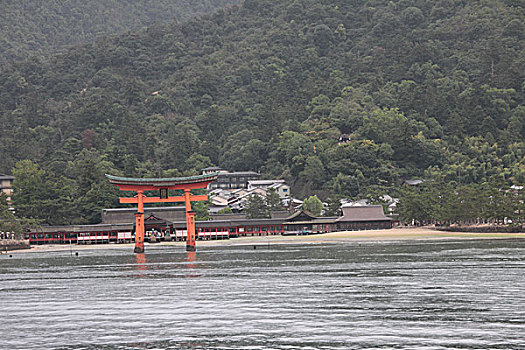 严岛神社,公园,日本