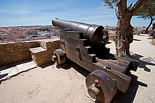 大炮,里斯本,葡萄牙