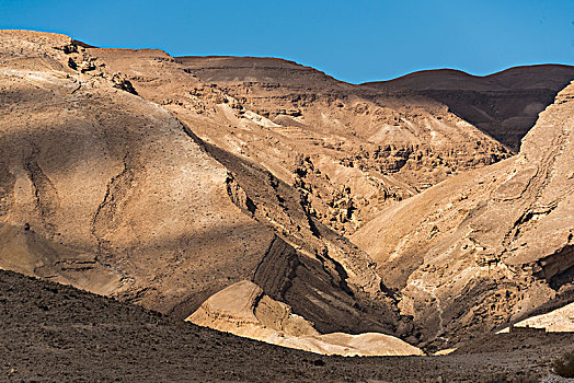 岩石构造,荒芜,以色列