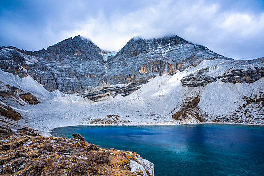 稻城亚丁秋色,秋季风光,高原雪山摄影,四川,甘孜州,秋天风景,自然风光摄影