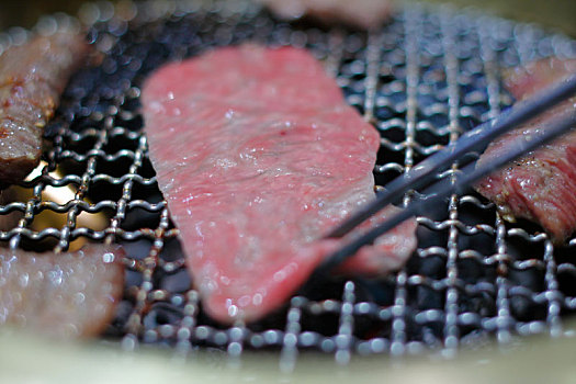 日本东京银座烤牛肉