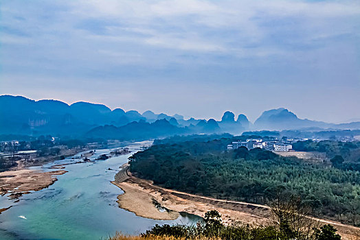 江西省鹰潭市龙虎山国家地质景区自然景观