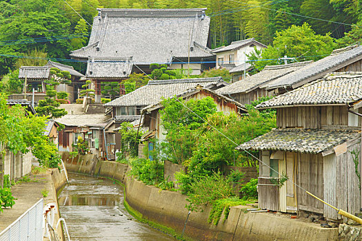 庙宇,岛屿,长崎,日本