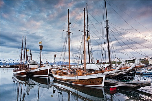 冰岛,帆船