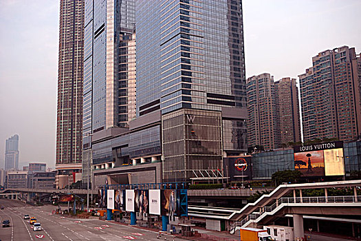 高速公路,西部,九龙,车站,香港