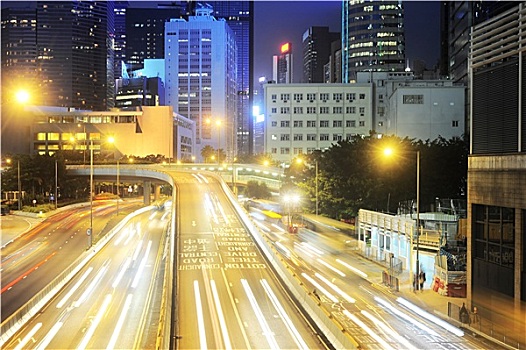 香港,夜晚