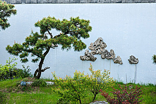 杨州瘦西湖扬派盆景园