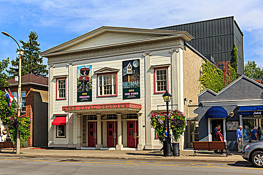 皇家,剧院,尼亚加拉湖畔市镇,安大略省,加拿大,北美