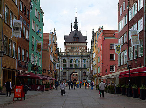 波兰金门,建于1612-1614年