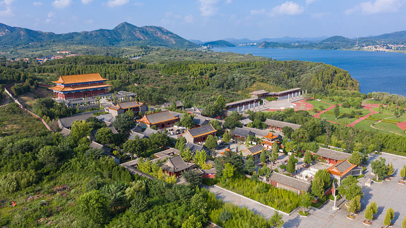 山东栖霞太虚宫古建筑_高清图片_全景视觉
