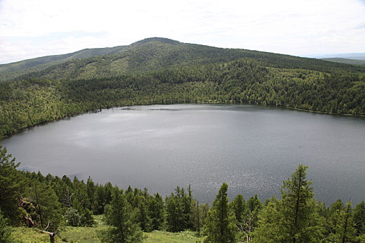 内蒙古阿尔山,驼峰岭天池,移步换景,一步一景