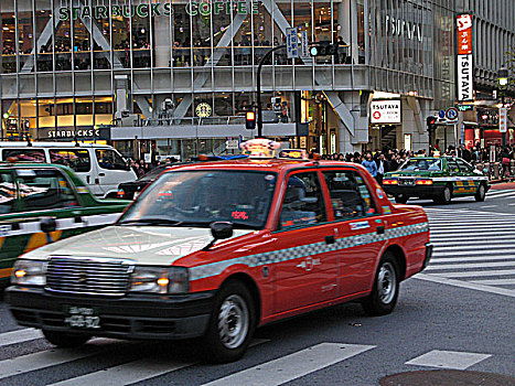 街景,涩谷,东京,日本