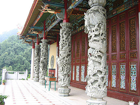 沙县淘金山寺院