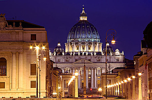 圣彼得大教堂,梵蒂冈城,基督教堂,世界,拿着,人,象征,教堂,天主教,一个