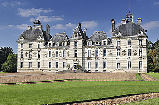 舍维尼,城堡,建造,17世纪,风格,路易八世,法国