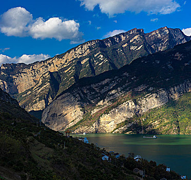 长江三峡西陵峡兵书宝剑峡