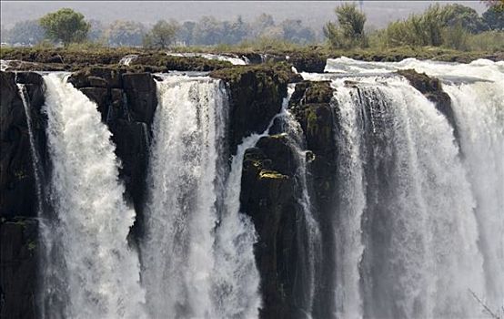 特写,瀑布,维多利亚瀑布,津巴布韦,非洲