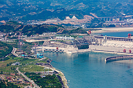 三峡工程地下电厂外景