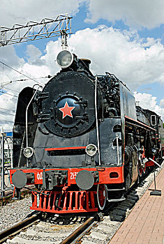 苏联,蒸汽,列车,费利克斯,建造