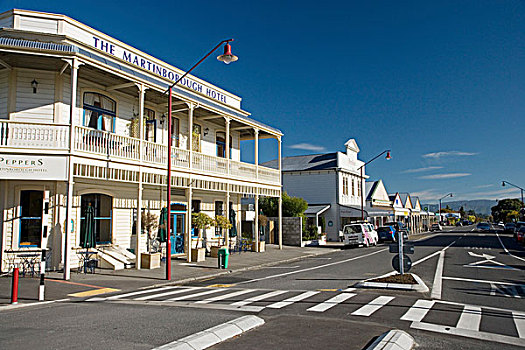 历史,酒店,北岛,新西兰