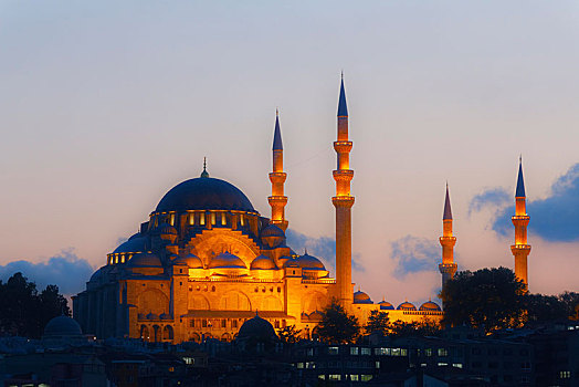 清真寺,伊斯坦布尔,欧洲,土耳其,亚洲