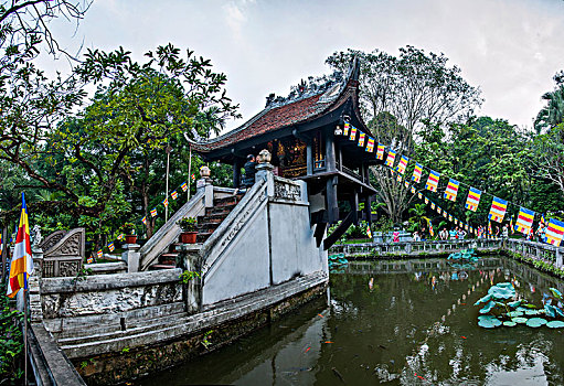 越南河内独柱寺寺院