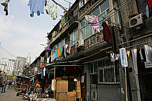 道路,古玩市场,上海