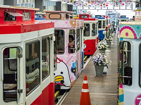 韓國釜山膠囊小火車觀光列車