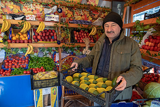 杂货店,销售,果蔬,伊斯坦布尔,土耳其