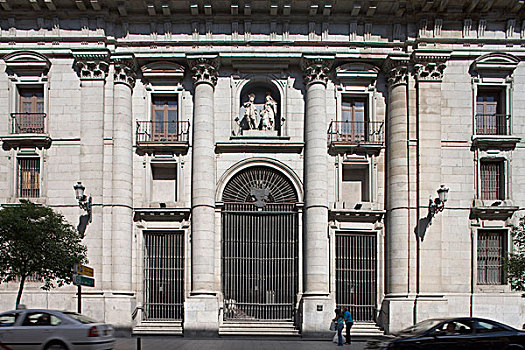 教堂,巴洛克式教堂,中心,马德里,西班牙