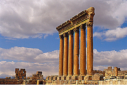 朱庇特神庙,遗址,黎巴嫩