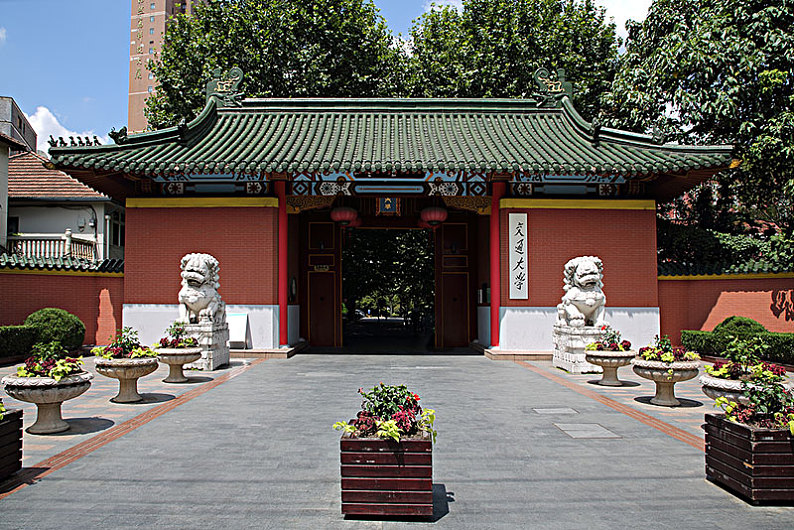 上海交通大学大门_高清图片_全景视觉