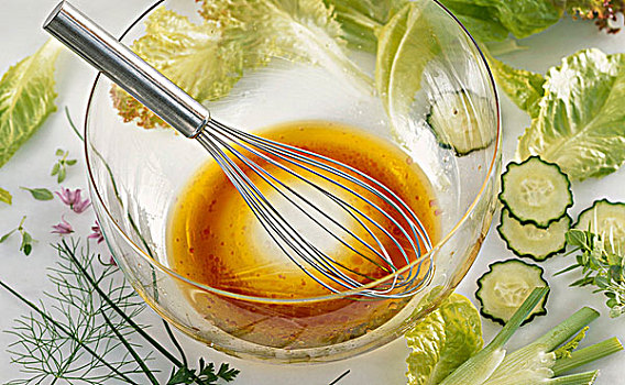 橄榄油,调味品,玻璃碗