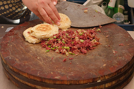 河间驴肉火烧