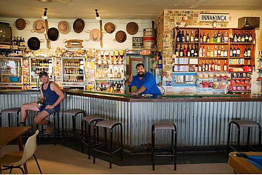 酒吧,物主,顾客,澳洲南部,澳大利亚