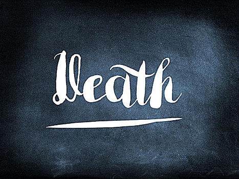 死亡,手写,黑板