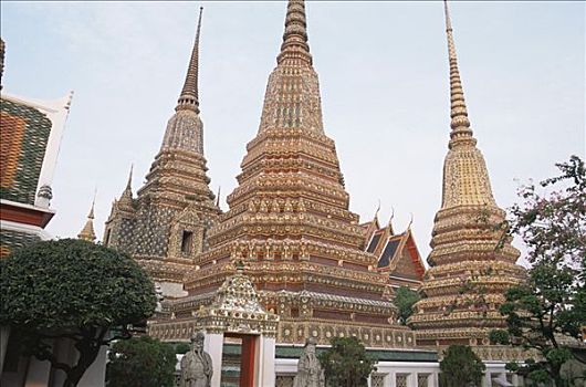 泰国,曼谷,涅磐寺