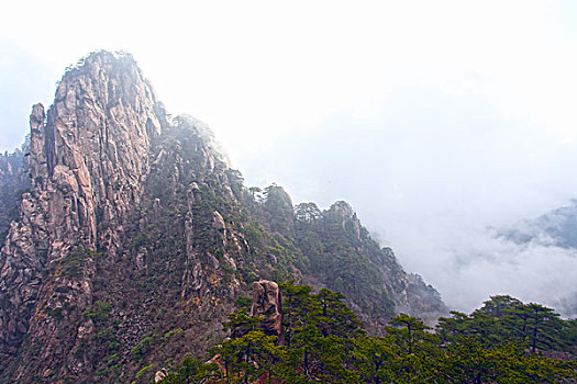 黄山,奇石,云海,壮观,名胜,风景,0017