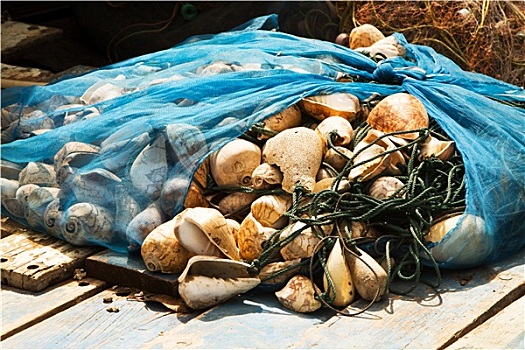 渔网,干燥,小,乡村,苏梅岛