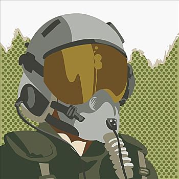 空军飞行员图片