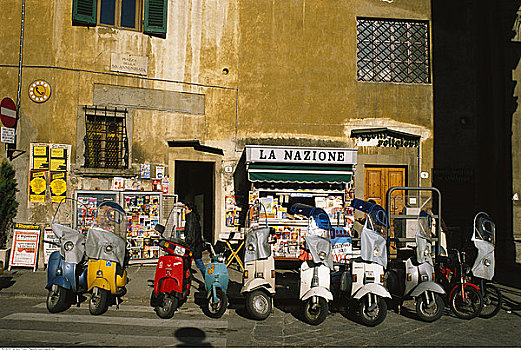 排,轻型摩托车,佛罗伦萨,意大利